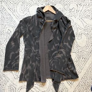 Lucky Brand 100% cotton wrap sweatshirt